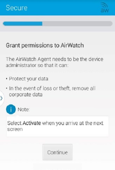 Grant permissions